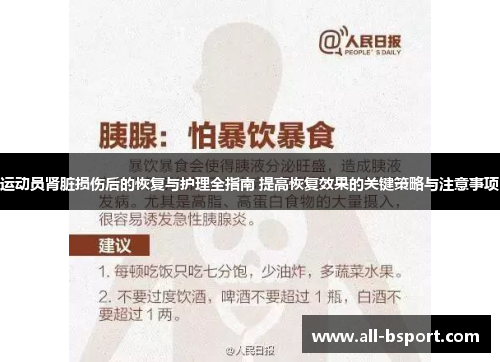 运动员肾脏损伤后的恢复与护理全指南 提高恢复效果的关键策略与注意事项